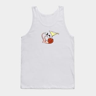 Snail is drinking Tank Top